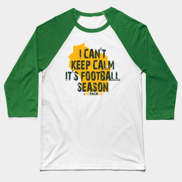 Keep Calm Baseball T-Shirt by wifecta